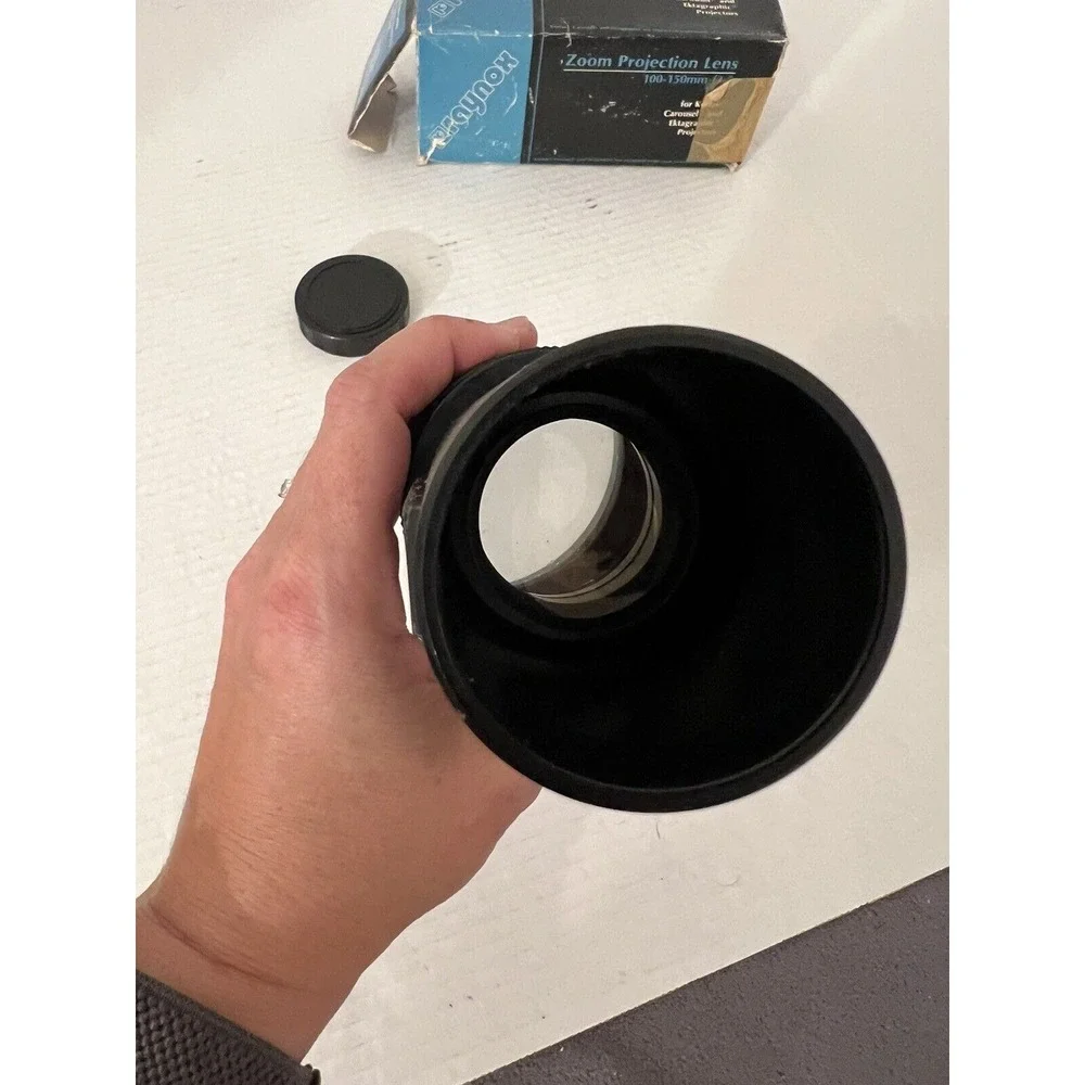 Vintage Raynox‎ Projection Lens 100-150mm Zoom f3.5-Original Box-Untested